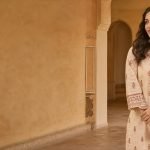Indian woman wearing an embroidered kurti set